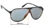 Sunglass Fix Replacement Lenses for Carrera New Champion/L - 64mm Wide 