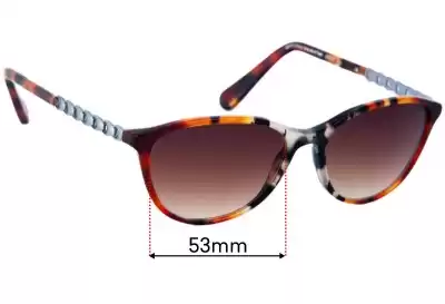 Coach HC6121 Replacement Lenses 53mm wide 