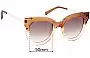 Sunglass Fix Replacement Lenses for Country Road Victoria - 50mm Wide 