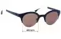 Sunglass Fix Verres de Remplacement pour Emporio Armani EA2013 - 46mm Wide 