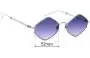 Sunglass Fix Verres de Remplacement pour Emporio Armani EA2085 - 52mm Wide 