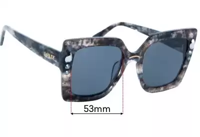 Maude MS10661 Ersatzlinsen 53mm wide 