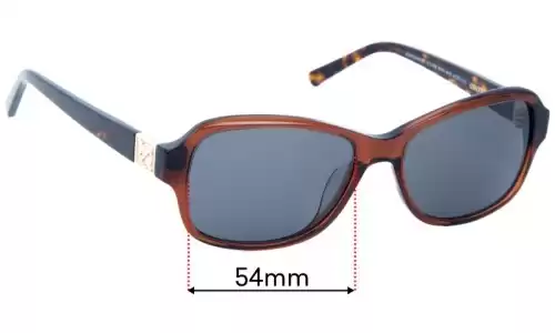 Replacement Lenses for Oroton Ainsley - 54mm Wide Sunglass Fix Replacement Lenses for Oroton Ainsley - 54mm Wide