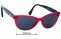 Sunglass Fix Replacement Lenses for Ralph Lauren RA 7075 - 52mm Wide 
