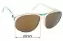 Sunglass Fix Replacement Lenses for Ray-Ban B&L Acardia - 60mm Wide 