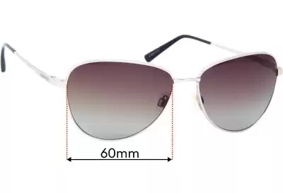 Serengeti Gloria Replacement Lenses 60mm wide 