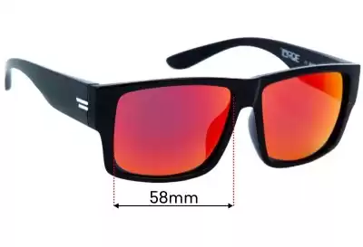 Toroe Valley Replacement Lenses 58mm wide 