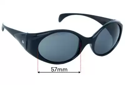 Bolle Puff Adder Ersatzgläser 57mm wide 