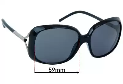 Burberry BE 4068 Replacement Lenses 59mm wide 