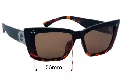 Carve Dixie Replacement Lenses 56mm wide 