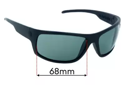 Electric Tech One XL-S Replacement Lenses 68mm wide 