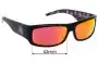 Sunglass Fix Replacement Lenses for Harley Davidson HDX805 - 62mm Wide 