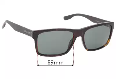 Hugo Boss 0509/S Verres de Remplacement 59mm wide 