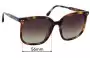 Sunglass Fix Replacement Lenses for Isabel Marant IM0008/G/S - 56mm Wide 