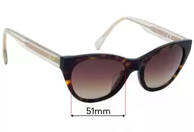 Maui Jim MJ820 Capri Verres de Remplacement 51mm wide 