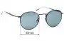 Sunglass Fix Replacement Lenses for Maui Jim MJ544 Nautilus - 50mm Wide 