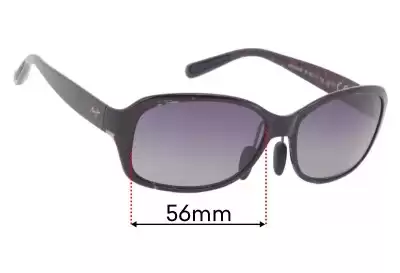 Maui Jim MJ433N Koki Beach Verres de Remplacement 56mm wide 