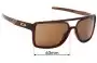 Sunglass Fix Lentes de Repuesto para Oakley Castel OO9147 - 63mm Wide 