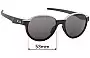 Sunglass Fix Replacement Lenses for Oakley Coinflip OO4144 - 53mm Wide 