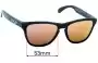 Sunglass Fix Ersatzgläser für Oakley Frogskins XS OJ9006 - 53mm Wide 