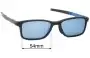 Sunglass Fix Lentes de Repuesto para Oakley Gauge 7.1 OX8112 - 54mm Wide 