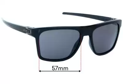 Oakley Leffingwell OO9100 Replacement Lenses 57mm wide 