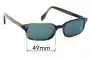 Sunglass Fix Ersatzgläser für Oliver Peoples OV5226 James - 49mm Wide 