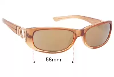 Oroton  Santiago Replacement Lenses 58mm wide 