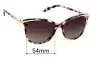Sunglass Fix Replacement Lenses for Ralph Lauren RA 5203 - 54mm Wide 