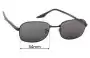 Sunglass Fix Replacement Lenses for Ray-Ban RB3690 - 54mm Wide 