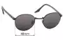 Sunglass Fix Lentes de Repuesto para Ray-Ban RB3691 - 48mm Wide 