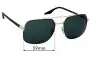 Sunglass Fix Ersatzgläser für Ray-Ban RB3699 - 59mm Wide 