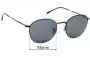 Sunglass Fix Ersatzgläser für Ray-Ban RB3772 Rob - 54mm Wide 