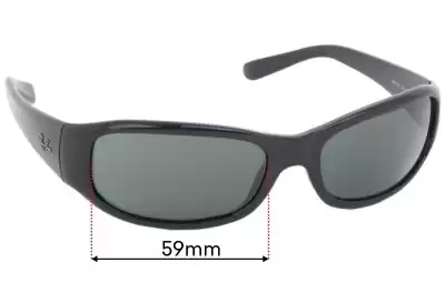 Ray-Ban RB4137 Ersatzgläser 59mm wide 