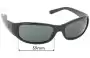 Sunglass Fix Replacement Lenses for Ray-Ban RB4137 - 59mm Wide 