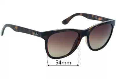 Ray-Ban RB4184 Ersatzlinsen 54mm wide 