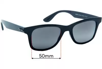 Ray-Ban RB4640 Replacement Lenses 50mm wide 