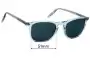 Sunglass Fix Replacement Lenses for Serengeti Delio - 51mm Wide 