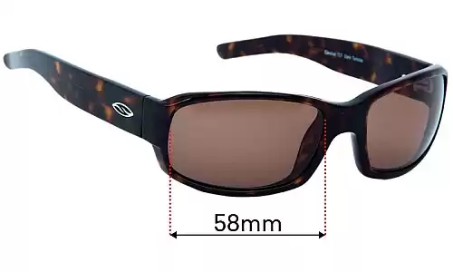 Smith Cassius Replacement Lenses 58mm wide 