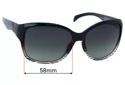 Smith Jetset Replacement Lenses 58mm wide 