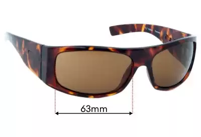 Smith The Don Replacement Lenses 63mm wide 