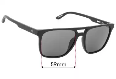 Spy Optic Czar Replacement Lenses 59mm wide 
