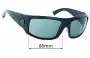 Sunglass Fix Replacement Lenses for Von Zipper Clutch - 65mm Wide 