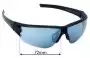 Sunglass Fix Replacement Lenses for Adidas AD07 Evil Eye Halfrim Pro L - 72mm Wide 