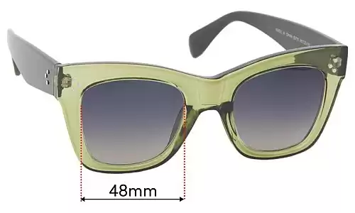 AJ Morgan 53731 Replacement Sunglass Lenses - 48mm  