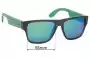 Sunglass Fix Replacement Lenses for Carrera 5002 - 55mm Wide 