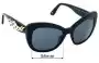 Sunglass Fix Verres de Remplacement pour Dolce & Gabbana DG4230-M - 54mm Wide 