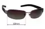 Sunglass Fix Ersatzgläser für Emporio Armani 212-S - 63mm Wide 