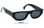 Sunglass Fix Replacement Lenses for Gucci GG1134S - 53mm Wide 