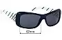 Sunglass Fix Replacement Lenses for Miu Miu SMU16F - 57mm Wide 